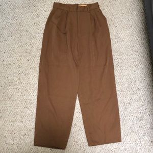 Vintage 100% wool trousers